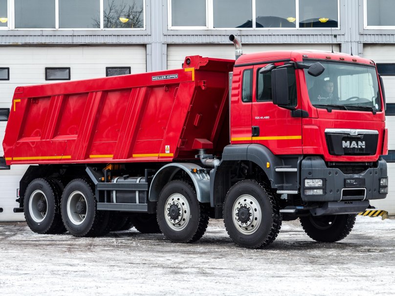 Ман ТГС 41 480 8х8 самосвал