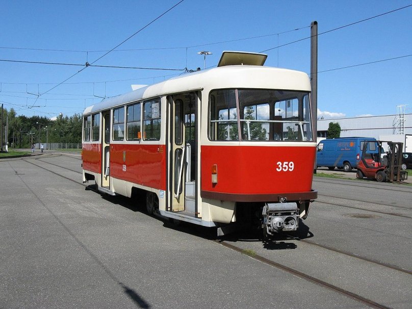 Трамвай Татра т4d