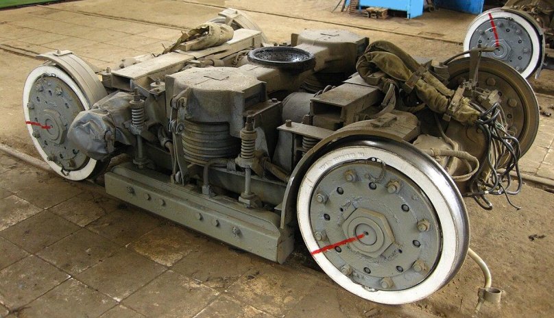 Тележка вагона Татра т3