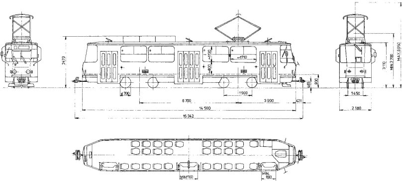 КТМ 5 чертеж