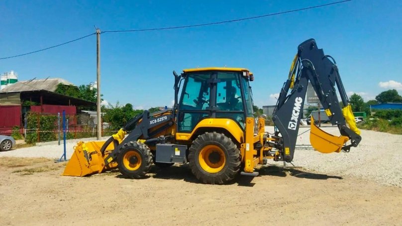 XCMG xc8-s2570 экскаватор погрузчик