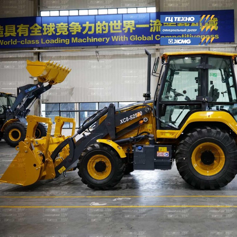 Экскаватор-погрузчик XCMG xc8-s3570