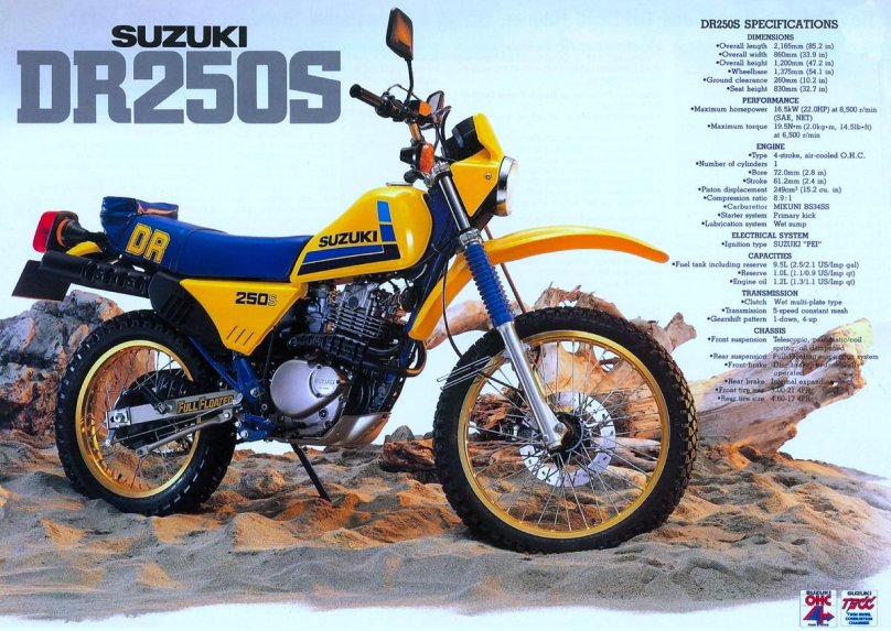 Suzuki Dr 250 Dual Sport