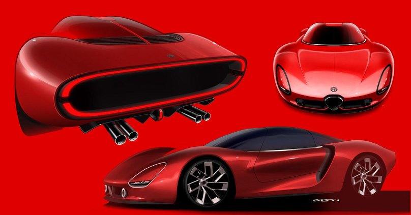 Alfa Romeo Stradale 33 Vision