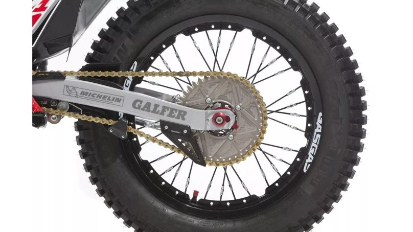 Gas Gas езда на заднем