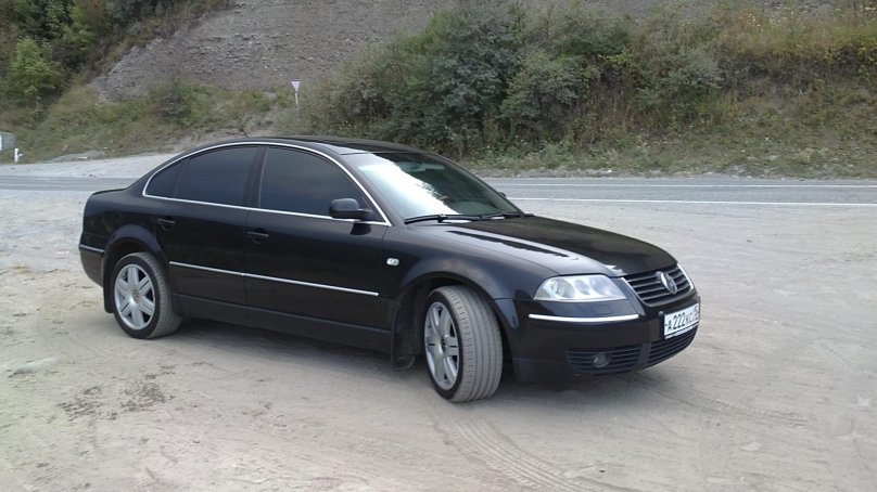 Volkswagen Passat b5 черный