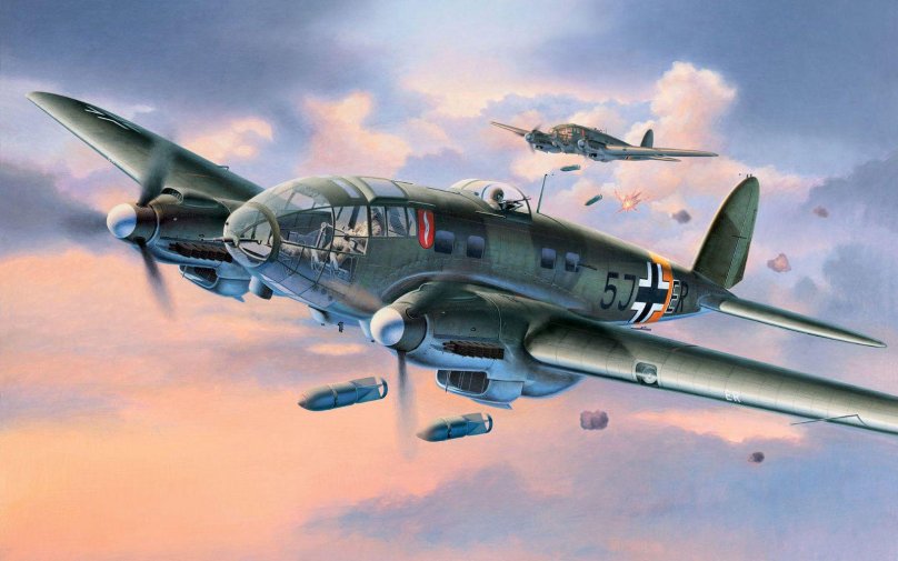 Немецкий самолет Хейнкель 111