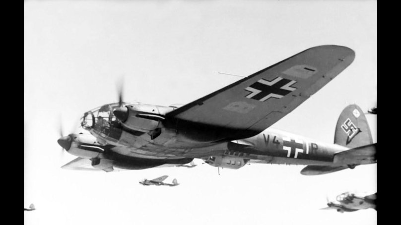 Хейнкель 111 бомбардировщик война