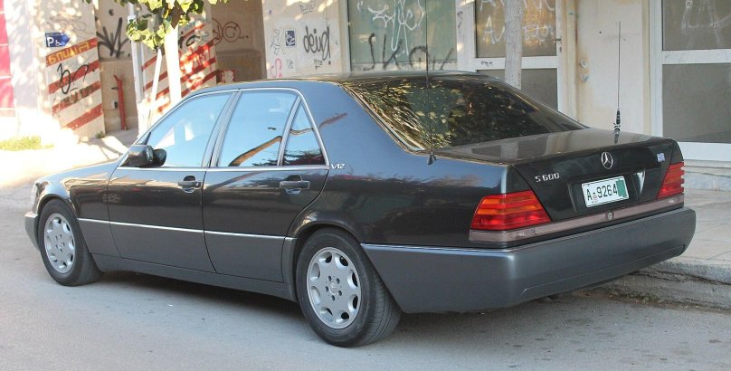 Mercedes Benz w140 s600
