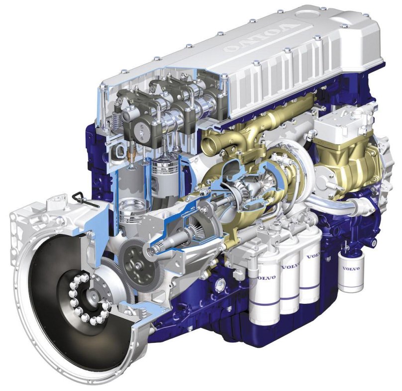 Турбокомпаунд Вольво fh12