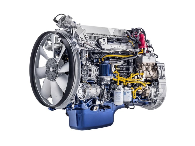 Дизельный двигатель Вольво