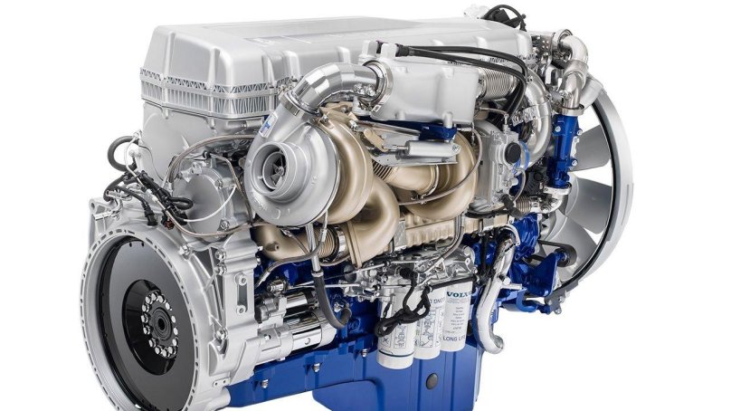 Volvo fh16 двигатель