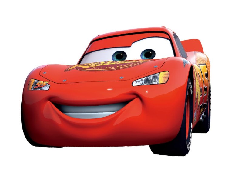 Машинка молния Маккуин вектор