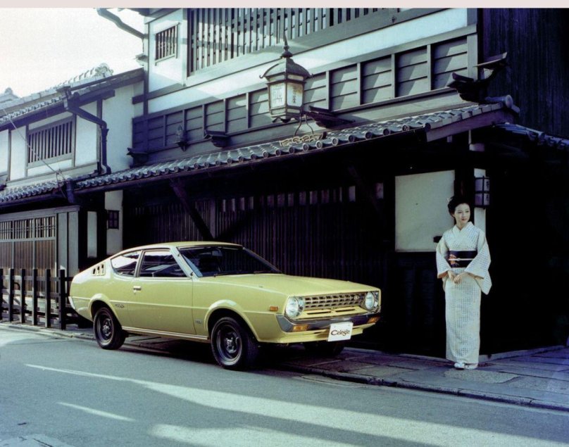Mitsubishi Lancer Celeste 1975 года.