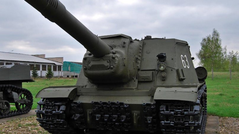 Танк ИСУ 152 зверобой