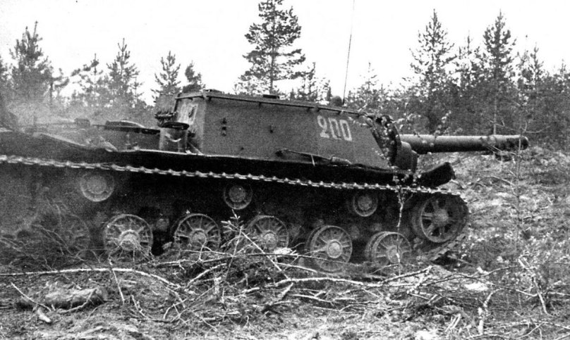 Советская самоходка Су 152