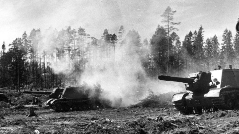 ИСУ 152 Великая Отечественная война