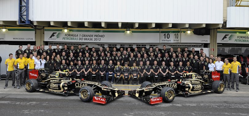 Лотус ф1 2012