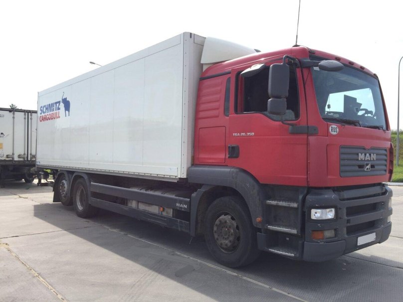 Грузовой фургон man TGA 26.350