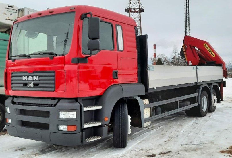 Man TGA 26.350 манипулятор