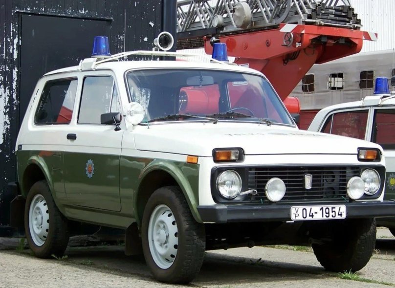 ВАЗ 2121 Нива милиция Niva