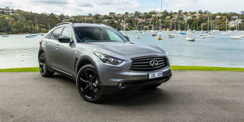 Infiniti qx70 серый