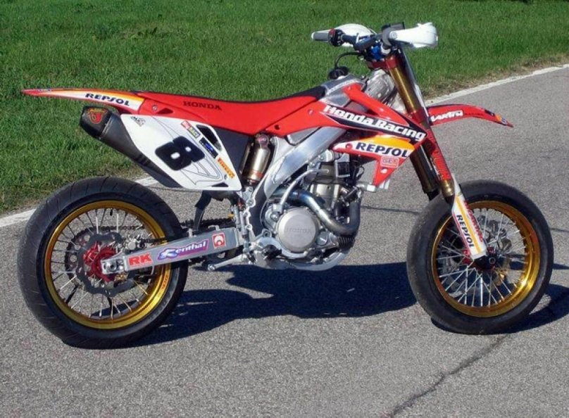 Хонда 450 мотард