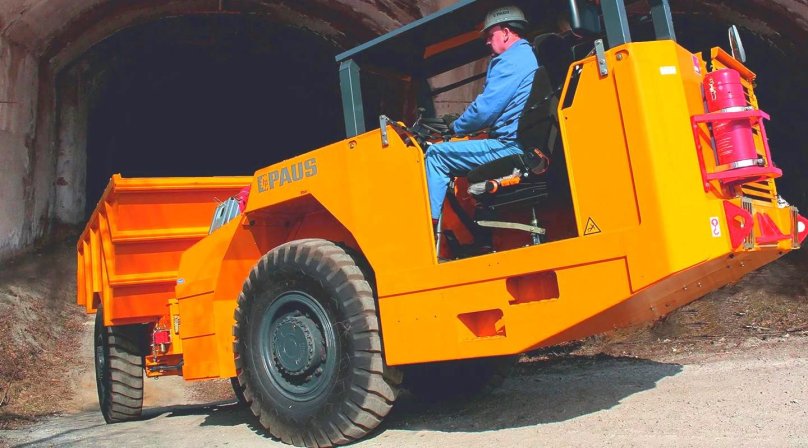 Самосвал шахтный paus PMKT 10000