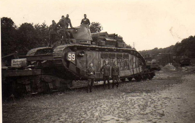 Танк FCM Char 2c Франция