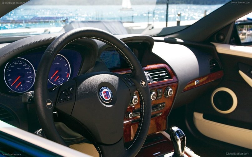 BMW 6 e64 Альпина интерьер