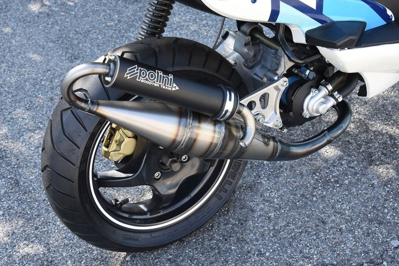 Скутер полини