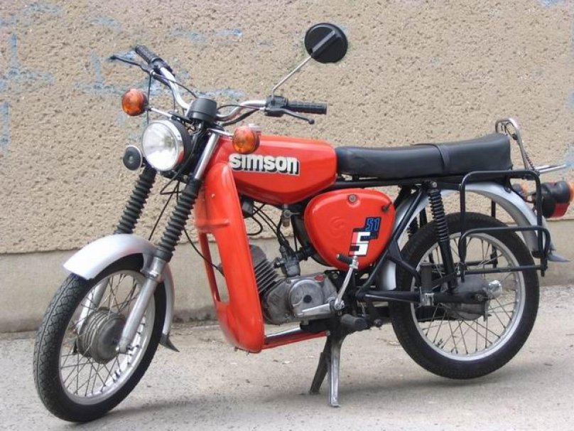 Мотоцикл Simson s51
