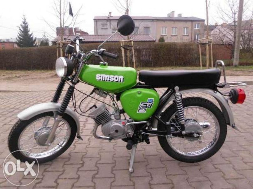 Мотоцикл Simson s51