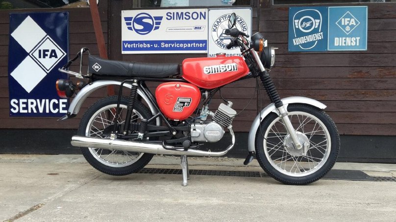 Мотоцикл Simson s51