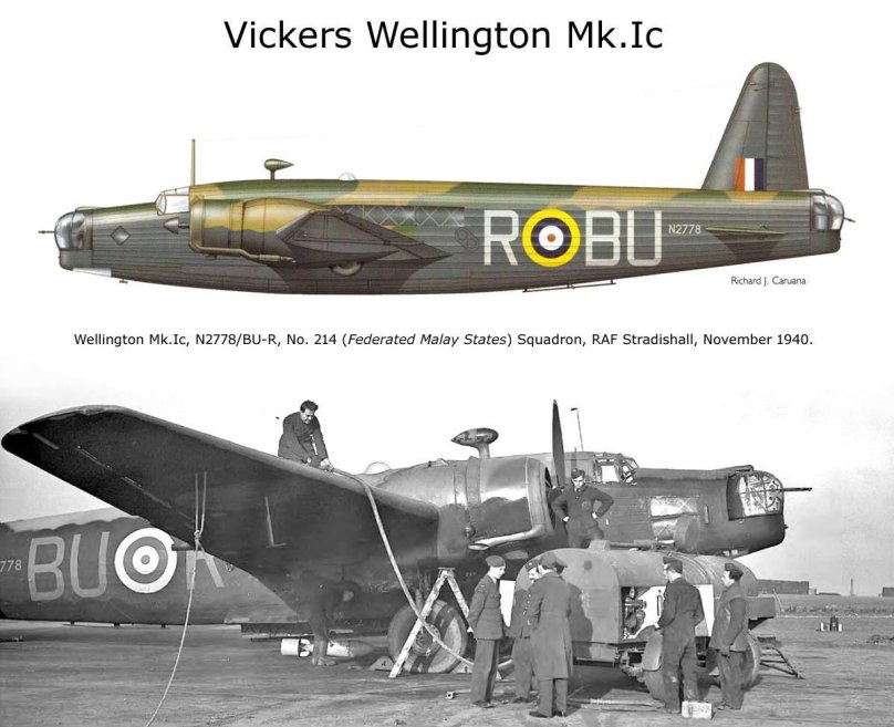 Самолёт Виккерс Веллингтон