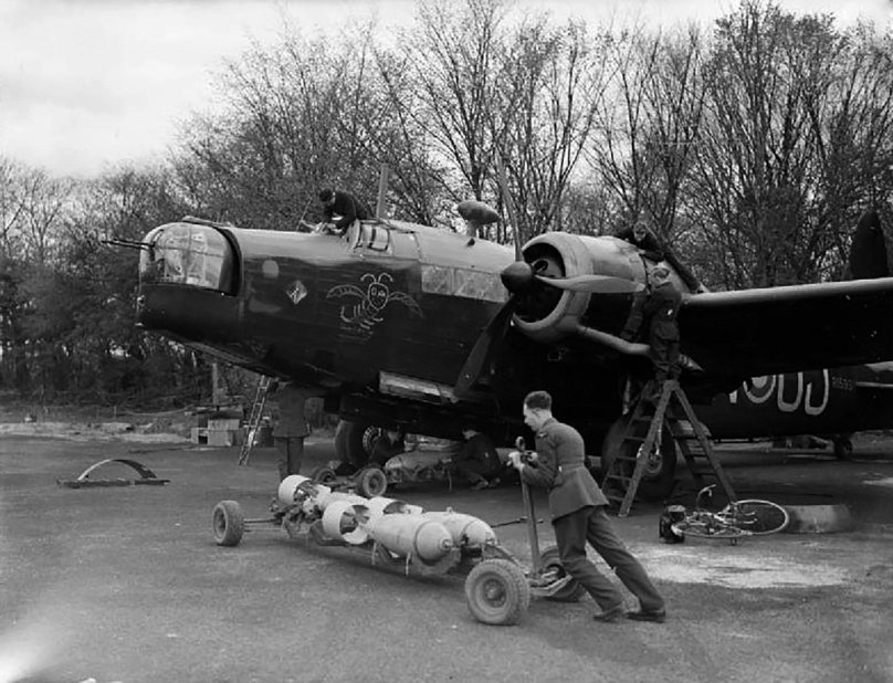 Бомбардировщик Vickers Wellington 7 июля 1941