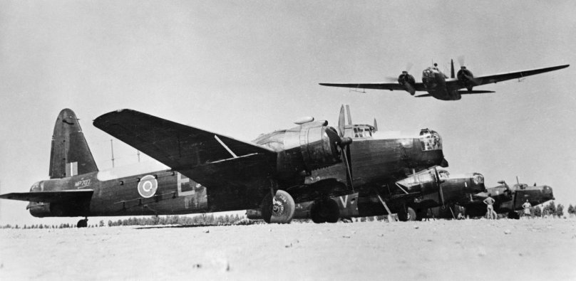Vickers Wellington бомбардировщики второй мировой войны