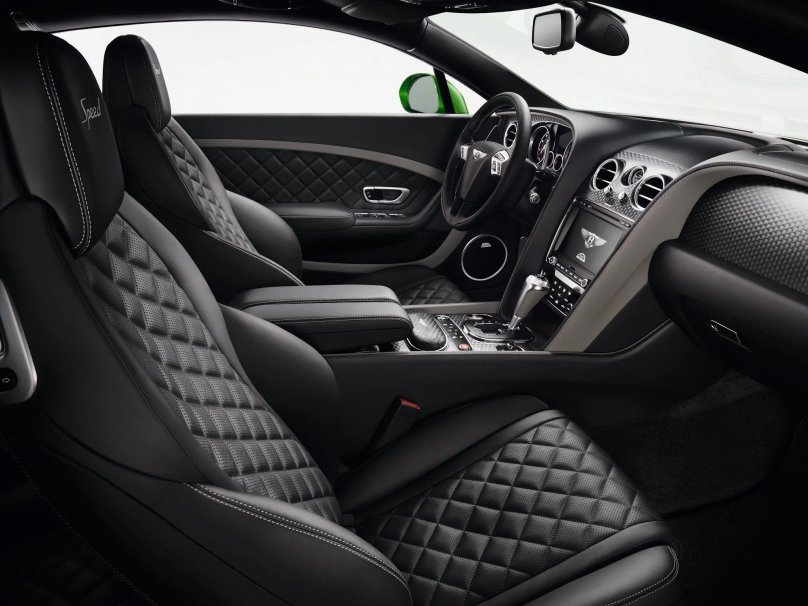 Bentley Continental gt 2015 салон