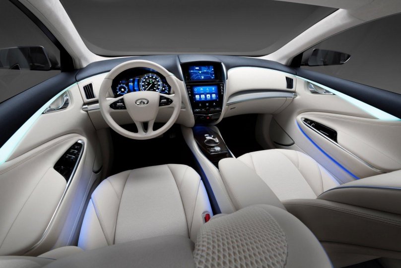 Машина Инфинити салон