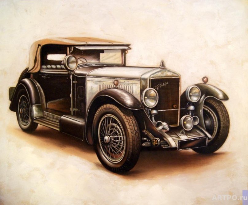 Автомобильный художник Вацлав Западлик