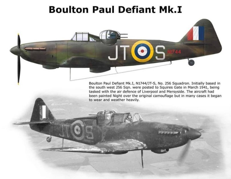 Самолёт Boulton Paul Defiant