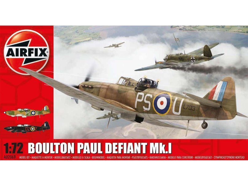 Самолет Boulton Paul Defiant MK.1
