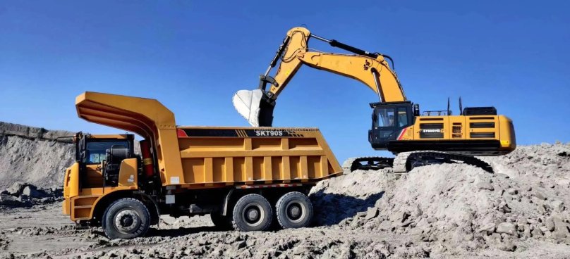 Самосвал sany skt90s