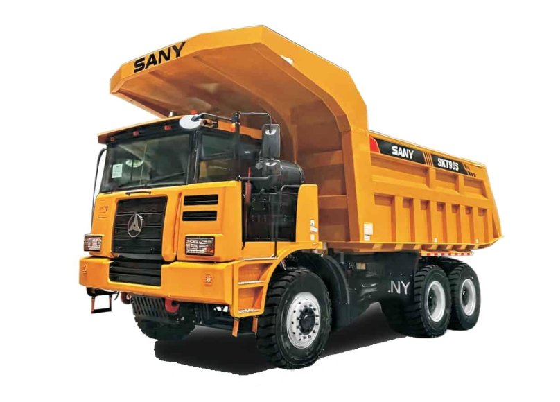 Карьерный самосвал sany srt95c
