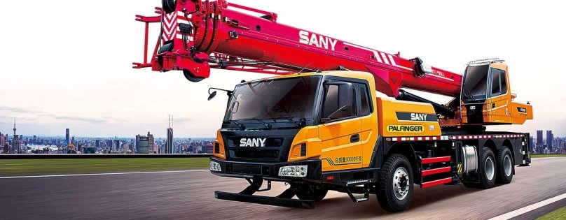 Sany stc550t5 автокран