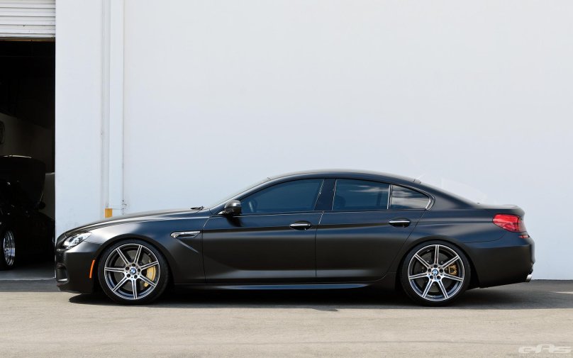 BMW m6 Gran Coupe Black