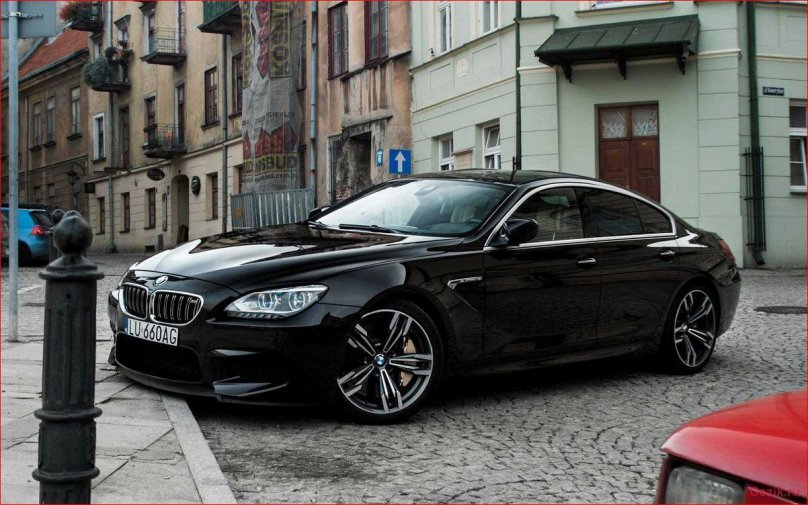 BMW m6 Gran Coupe Black