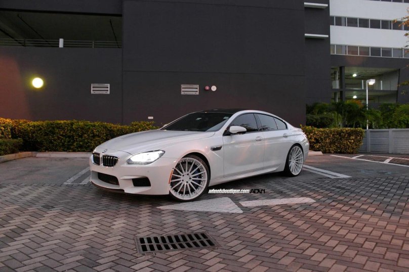 BMW 6 Gran Coupe White