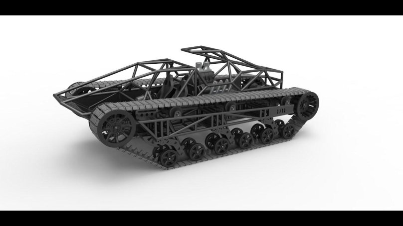 Гусеничный вездеход Ripsaw ev3-f4