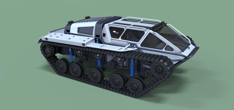 Вездеход Ripsaw ev3-f1